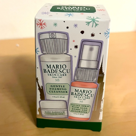 Mario Badescu Other - Mario badescu gift set minis gentle foaming cleanser lotion eye cream 3pc